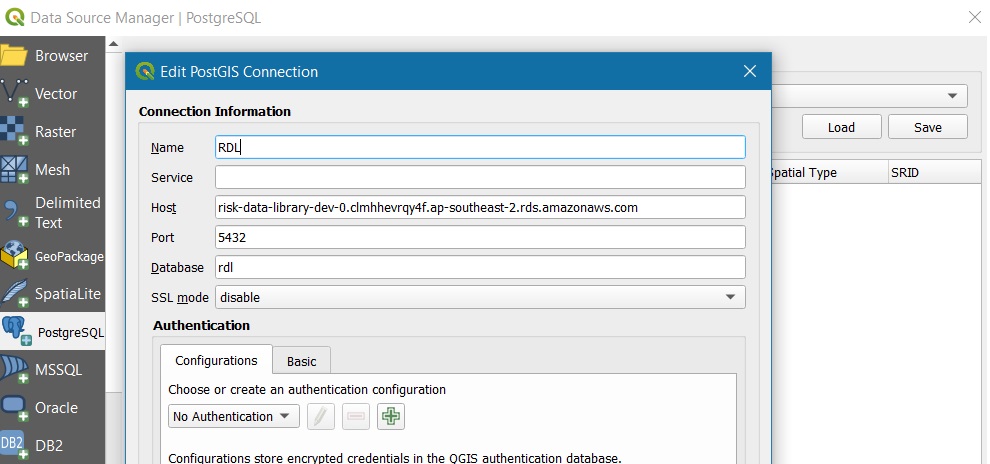 QGIS access